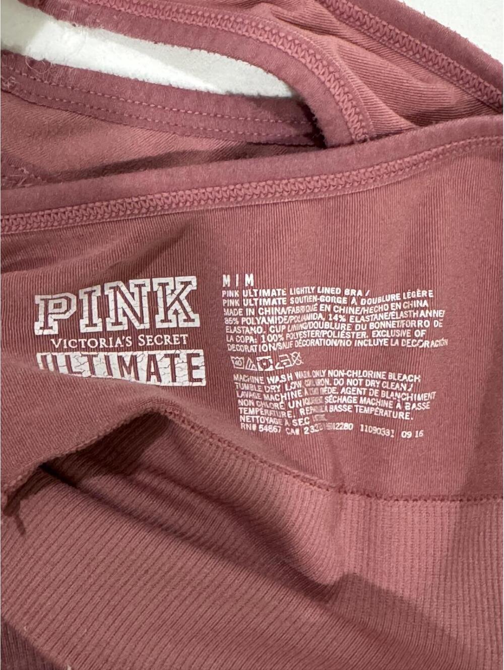 PINK Victoria’s Secret Ultimate Sports Bra Bundle of 2 - Medium - Picture 9 of 9